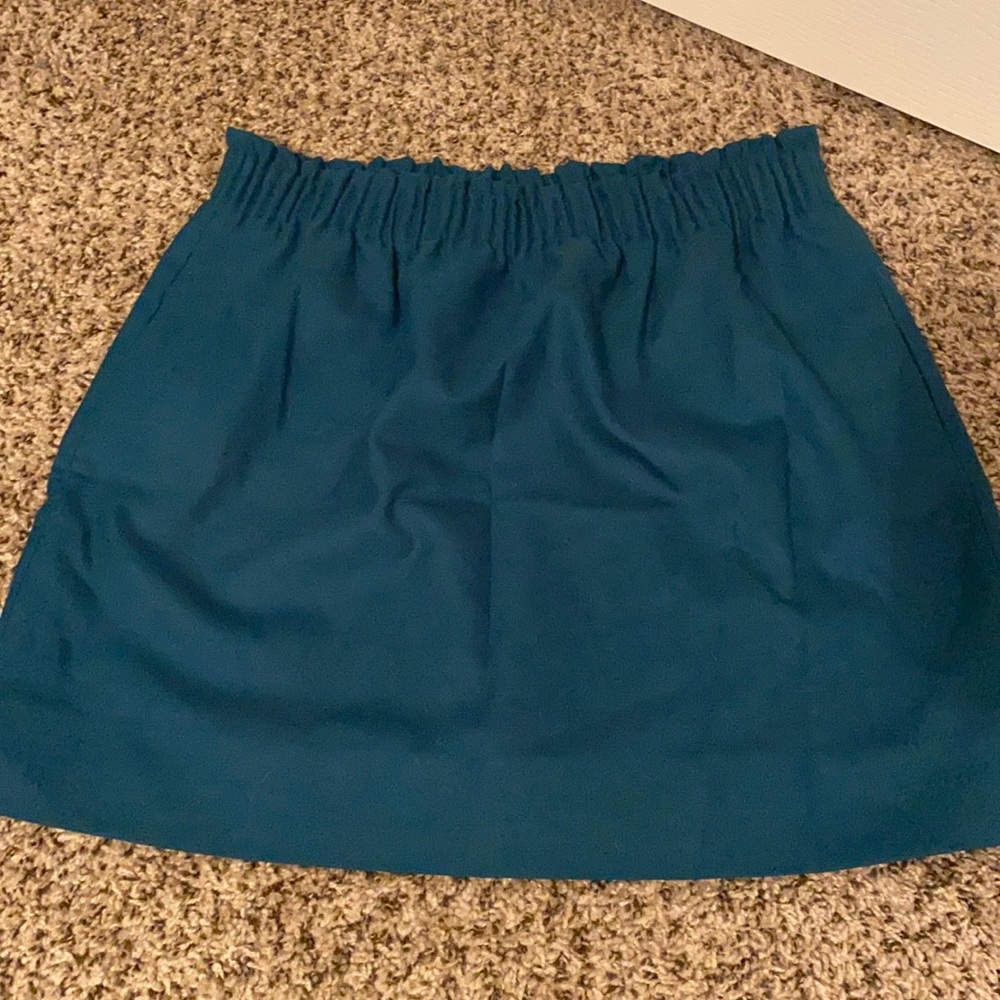 Teal skirt